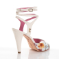 Preview: ROSSANA BIANCA FIORI CL HEEL 9 CM