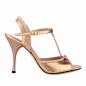 Preview: A14 Laminato rame Nappa rosa 9 cm Heels-absatz 9cm
