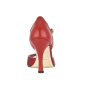 Preview: N11B Nappa rossa Glitter Heel 9 cm