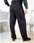 Preview: Men's Trousers Mod. Tom 04 Option 4 Black pinstriped colour (Italian Size: 54)
