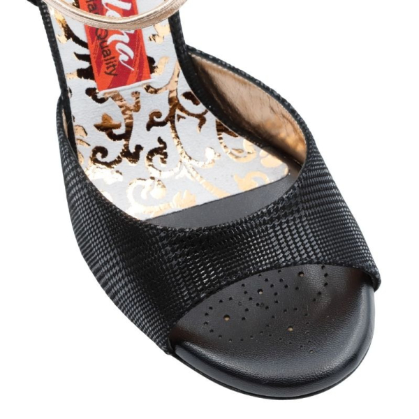 Preview: A2 Scozia Nera /IRIS NERO STAMPA Heel 9 cm