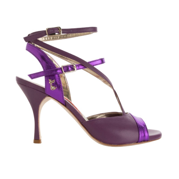 MIA VIOLA LAMINATO Heel 8 cm