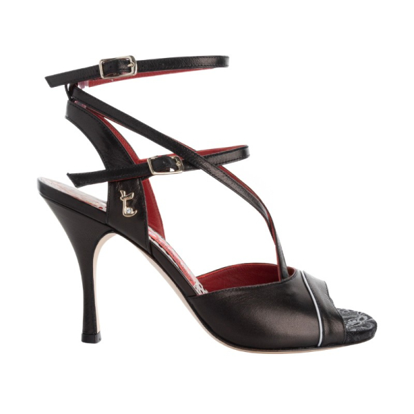 MIA NERO HEEL 9 CM