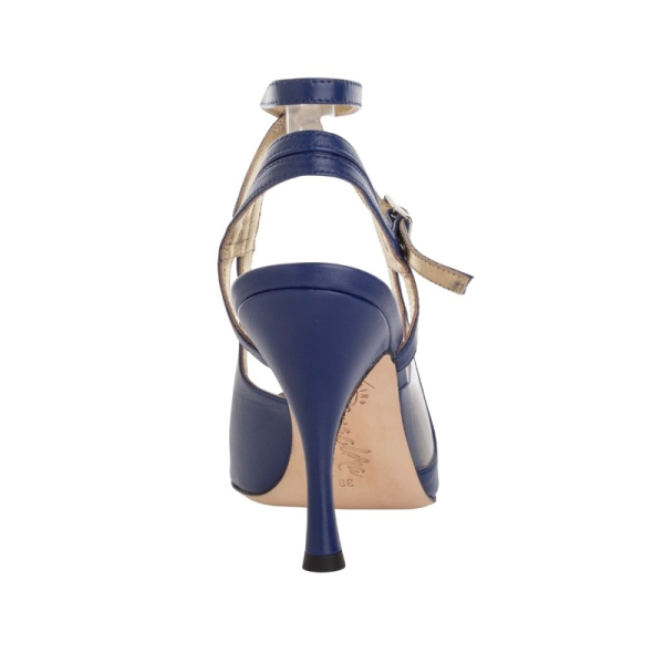 Preview: AURORA BLUETTE NAPPA Heel 9 cm