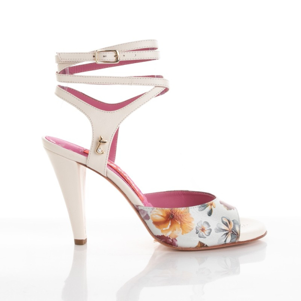 ROSSANA BIANCA FIORI CL HEEL 9 CM