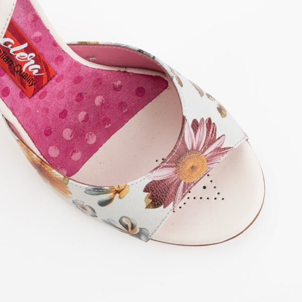 Preview: ROSSANA BIANCA FIORI CL HEEL 9 CM