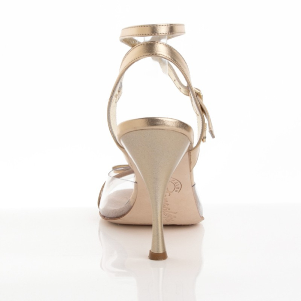 Preview: ANITA PLEX PLATINO CL HEEL 9CM