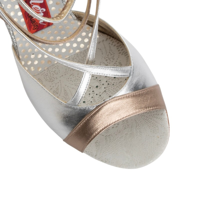 MIA ARGENTO LAMINATO Heel 7 cm