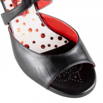 A 25 Nero lucido Heel 7 cm