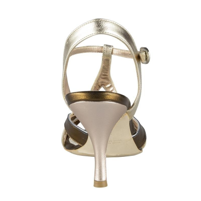 N31 Colgada platino bronzo Heel 7 cm