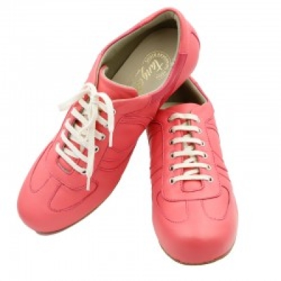 Pratica Corallo Nappa Heel 4 cm